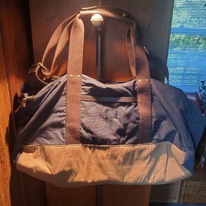 J. Crew Waxed Canvas Duffel Bag
